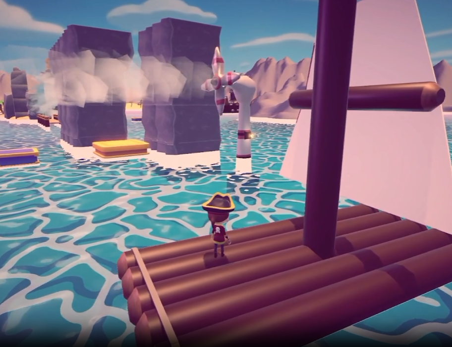 Skippy and Snow  - Raft.png